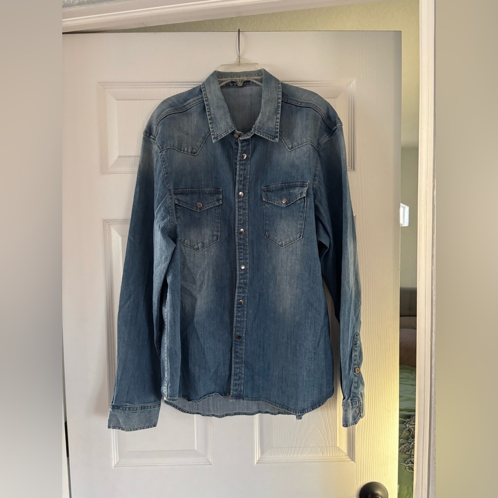 Paisley & Gray Light Blue Denim Shirt